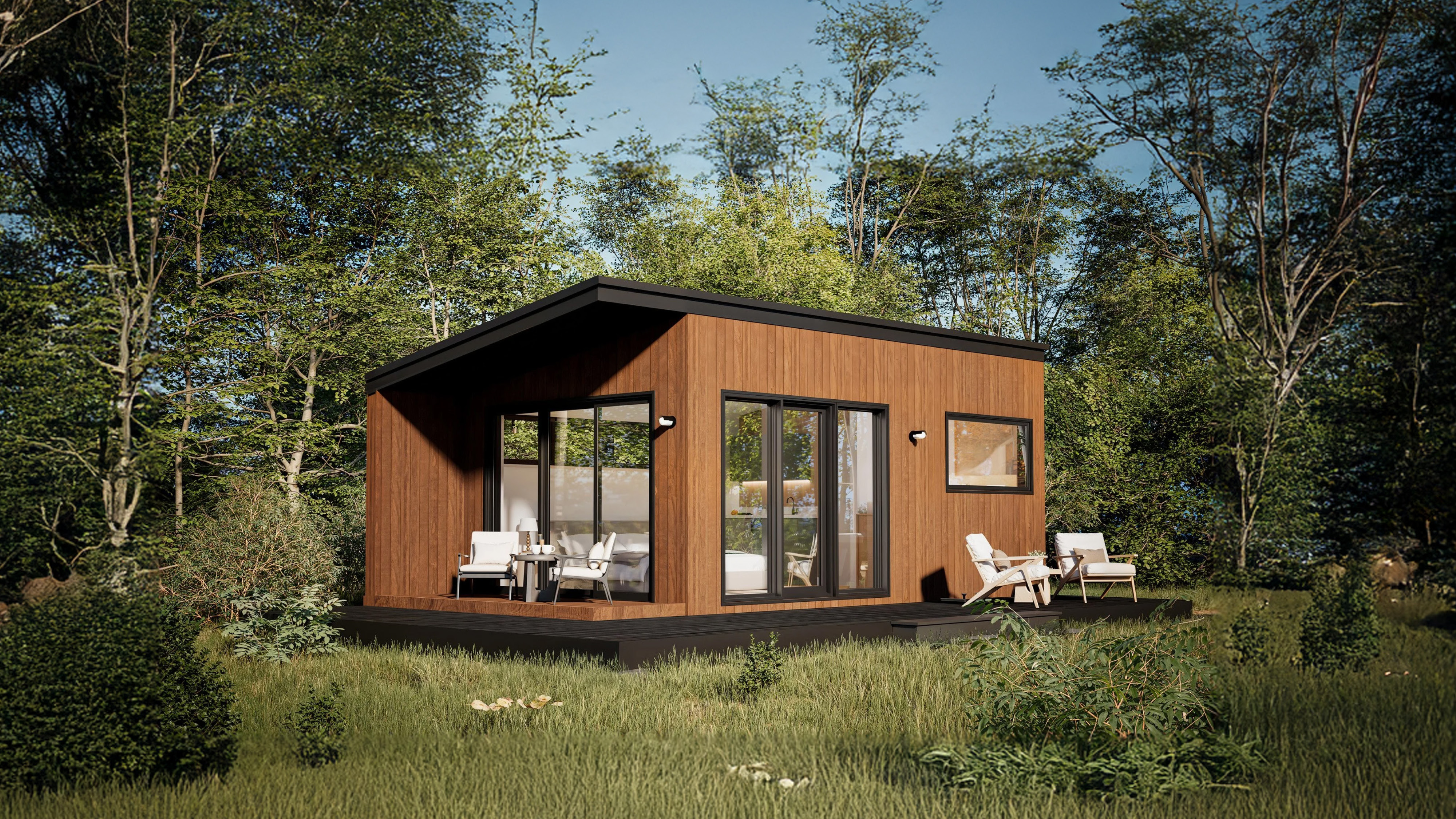 Juniper Cabin an ADU Modular Home by Hewing Haus | ModelTown