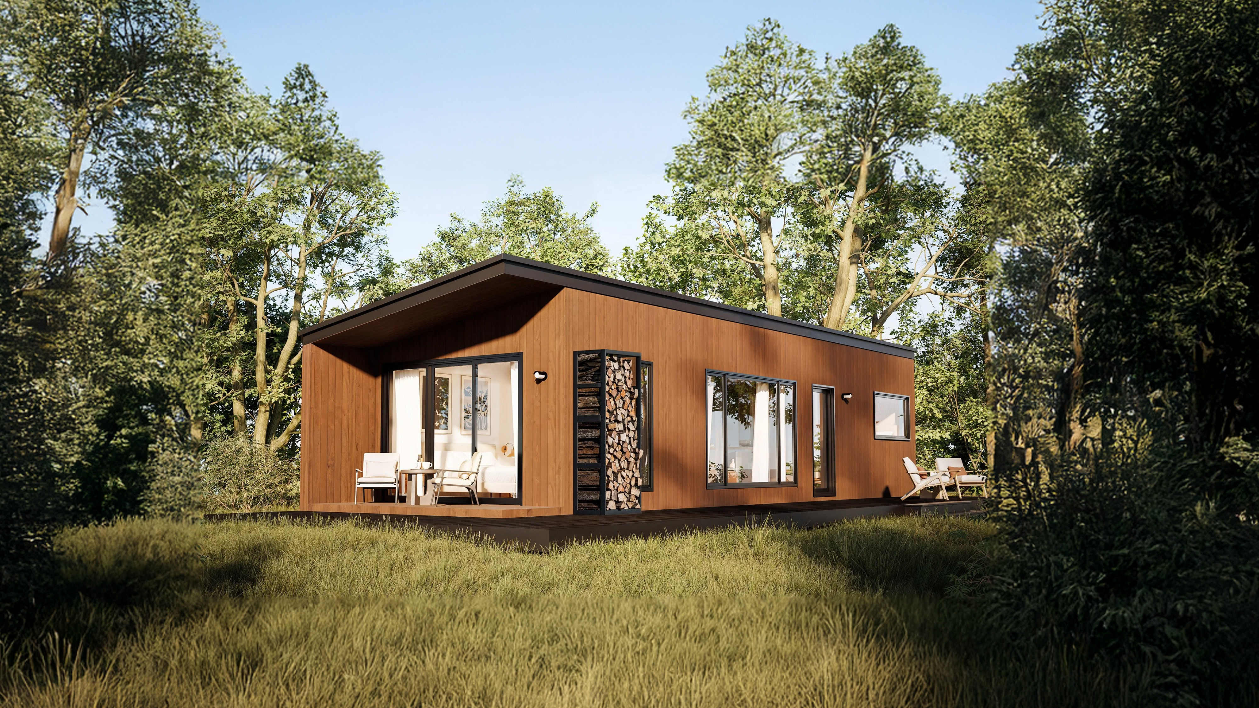 Laurel Cabin a Modular Home ADU by Field + Fold | ModelTown