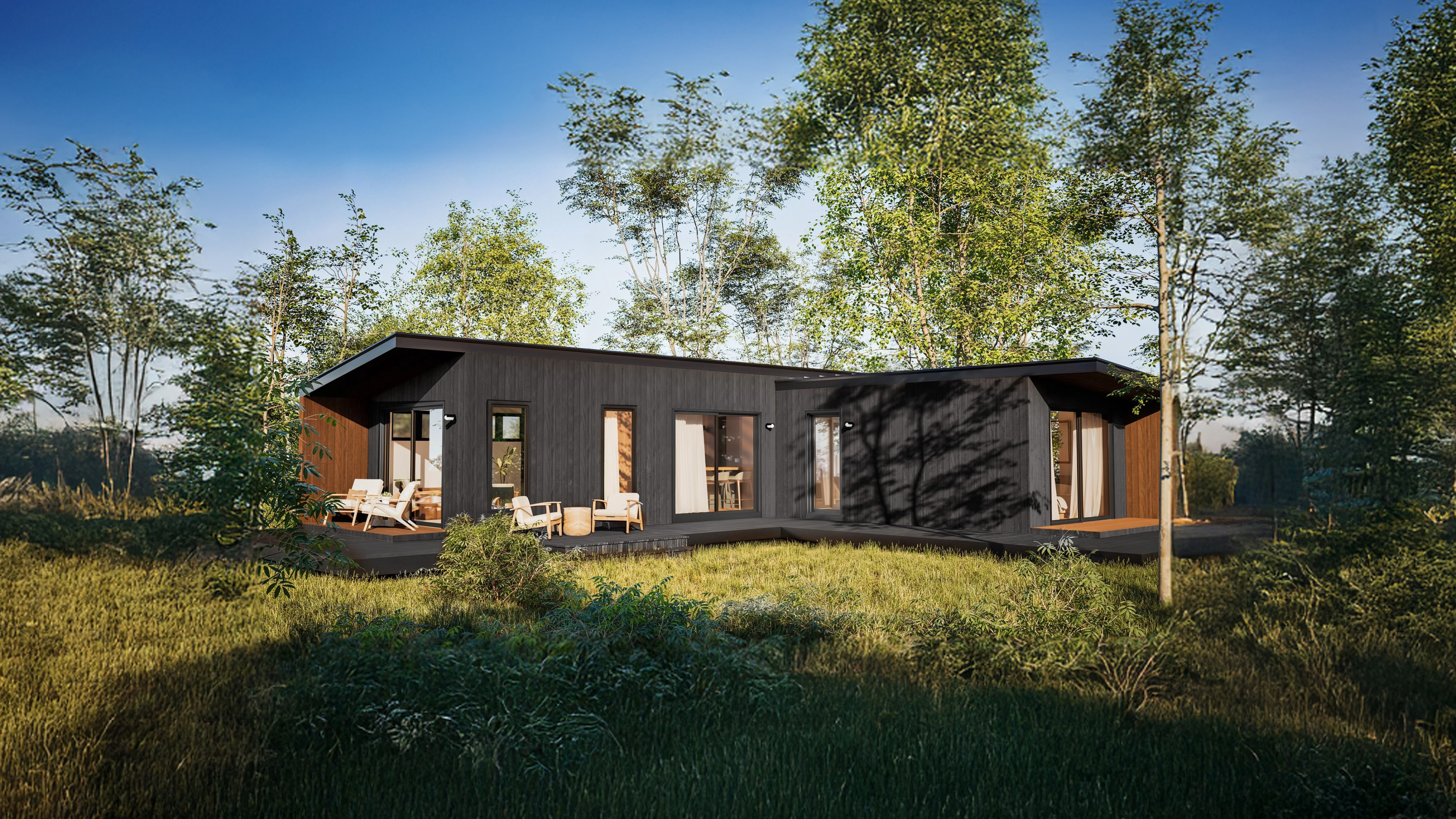 Linden Cabin a Modular home ADU by Field + Fold | ModelTown