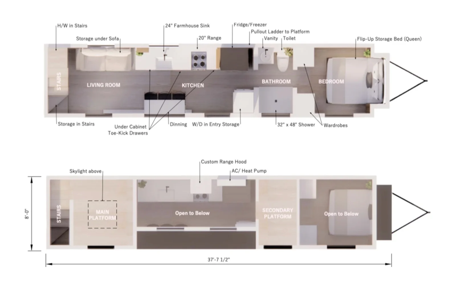 The Boho — floor plan photo 1