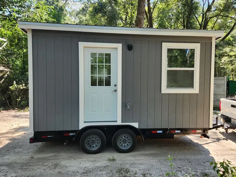The Bunk tiny home exterior by Craftsman Tiny Homes