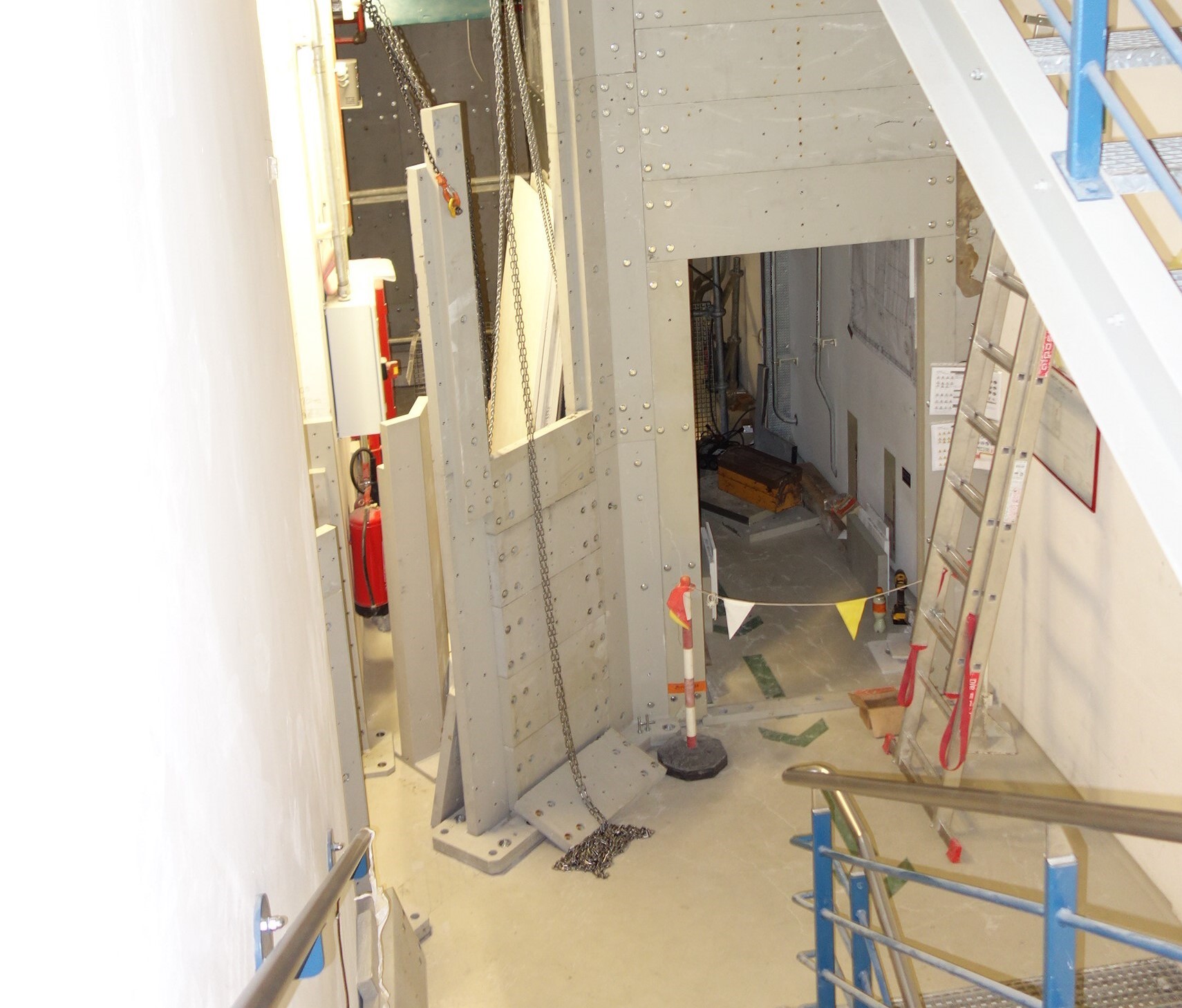 Cloisonnement coupe-feu et radiologique