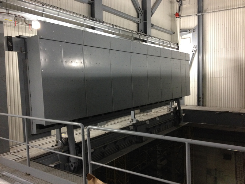 Trappe technique au sol