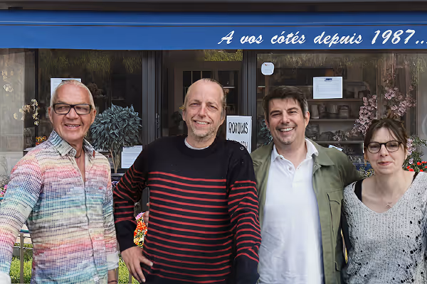 Equipe des pompes funèbres du parc de saint-Cloud à Ville d'Avray et de la Maison Maurel 