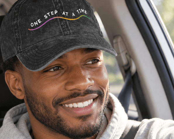 One Step at a Time hat