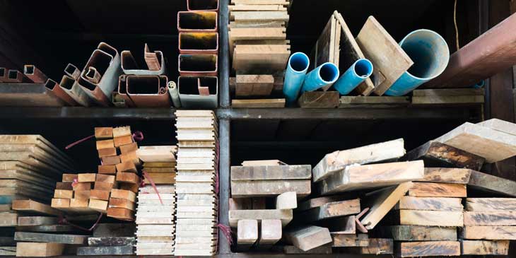 Logiciel de gestion de stock pour le BTP.