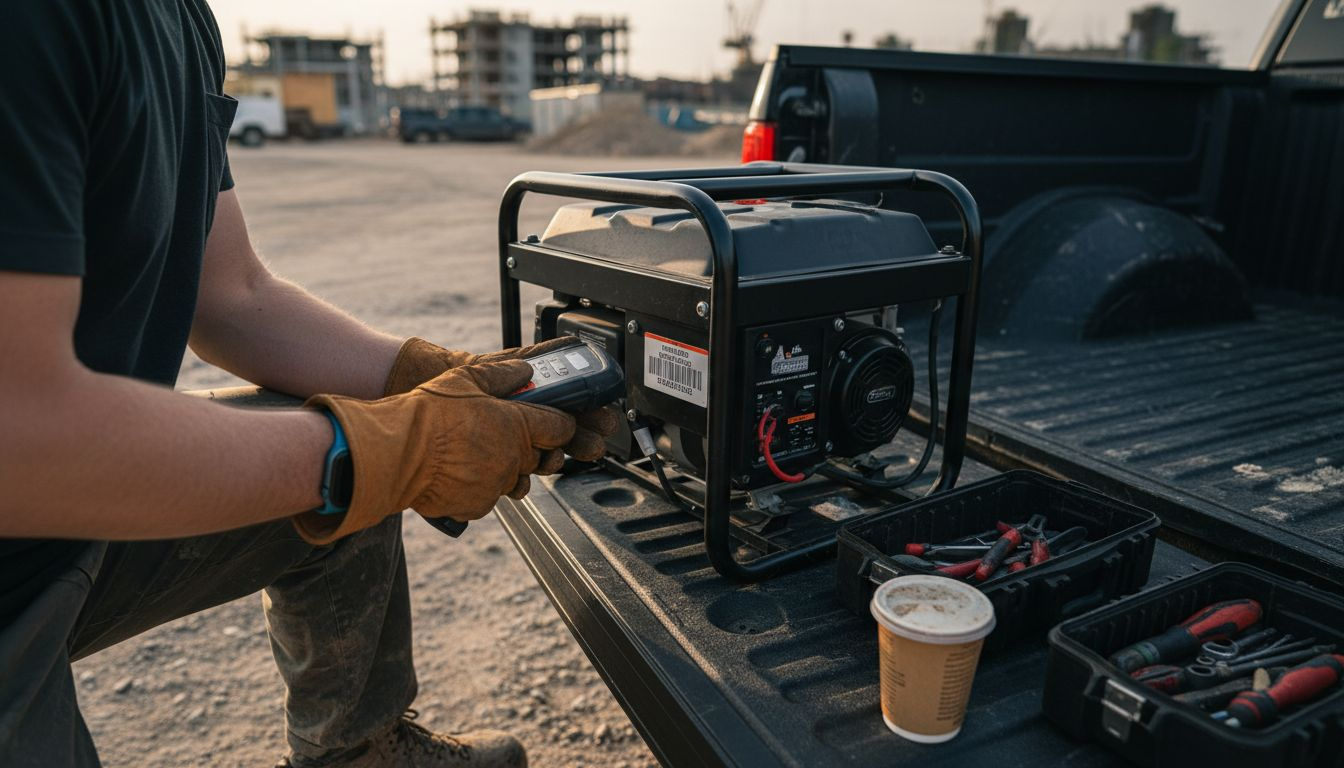 Spécialiste en contrôle des équipements de chantier via codes-barres