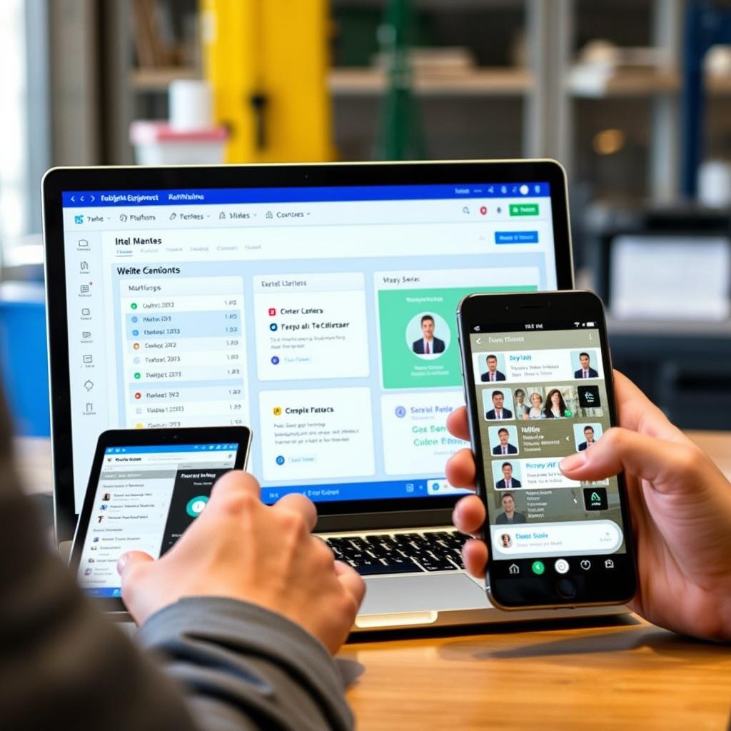 Plateforme en ligne pour la gestion centralisée du suivi matériel maintenance équipement