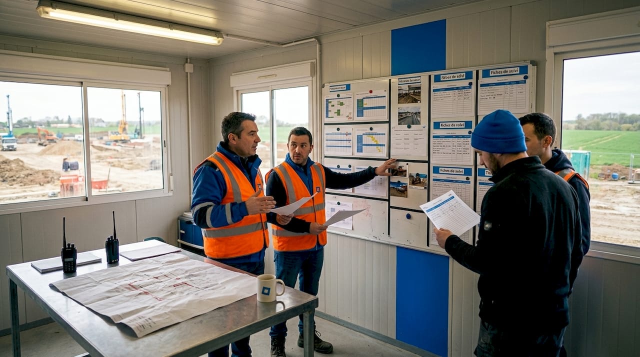 Point de coordination sur site pour optimiser la gestion et l’allocation des ressources