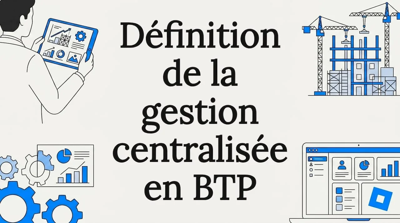 Illustration de l'article : Définition de la gestion centralisée en BTP