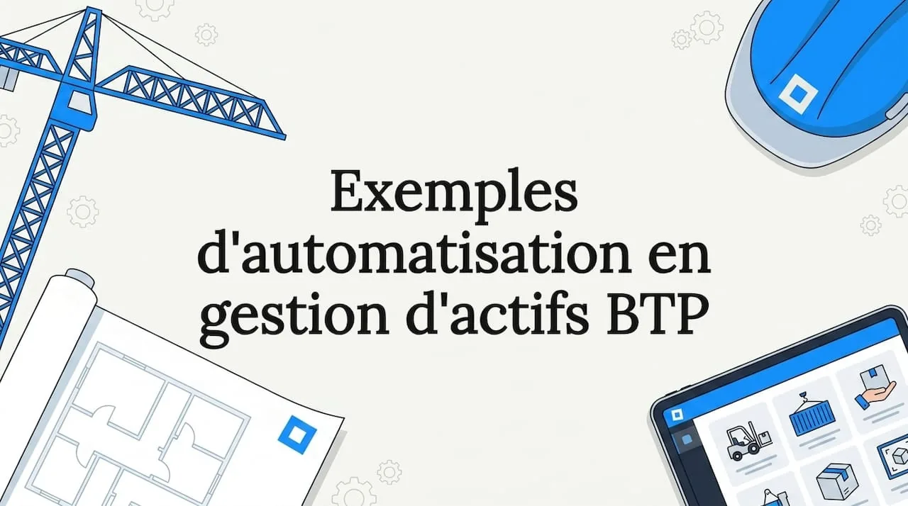 Illustration de l'article : Exemples d'automatisation en gestion d'actifs BTP