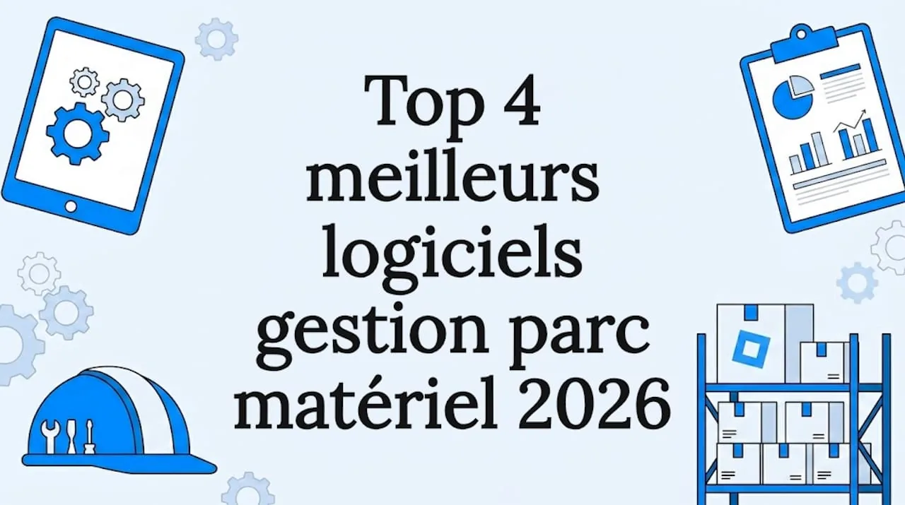 Illustration de l'article : Top 4 meilleurs logiciels gestion parc matériel 2026