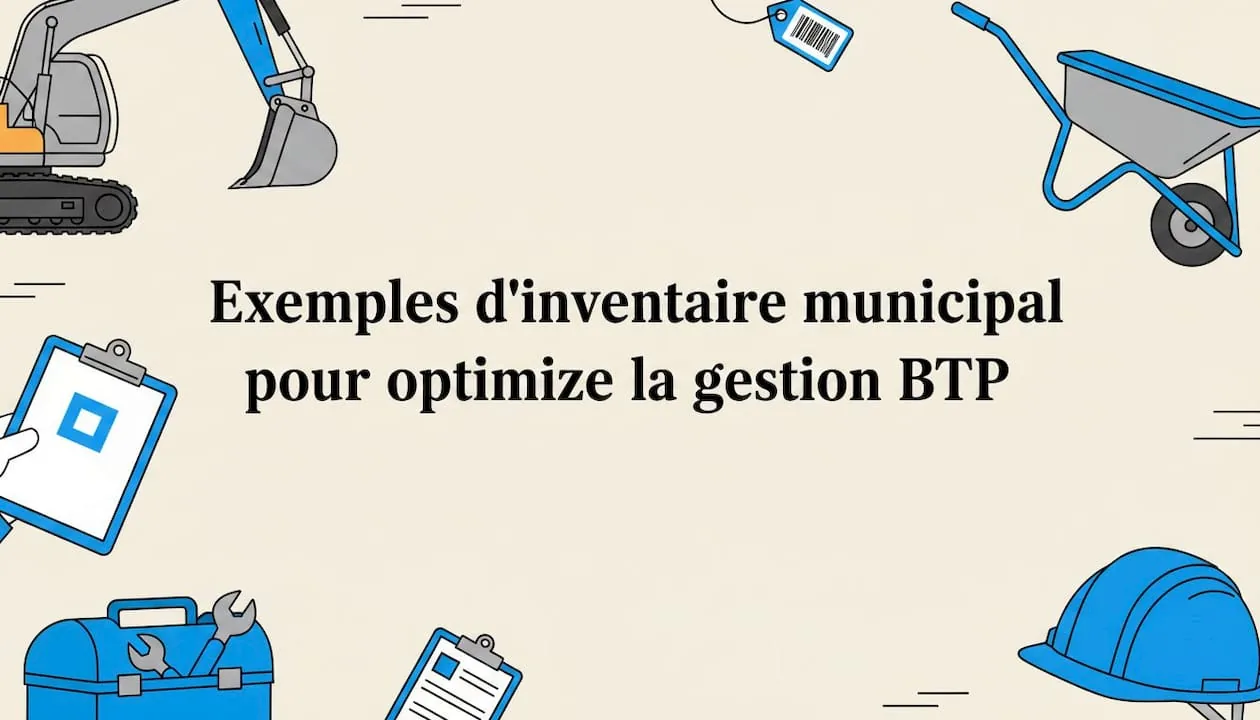 Illustration de l'article : Exemples d'inventaire municipal pour optimiser la gestion BTP