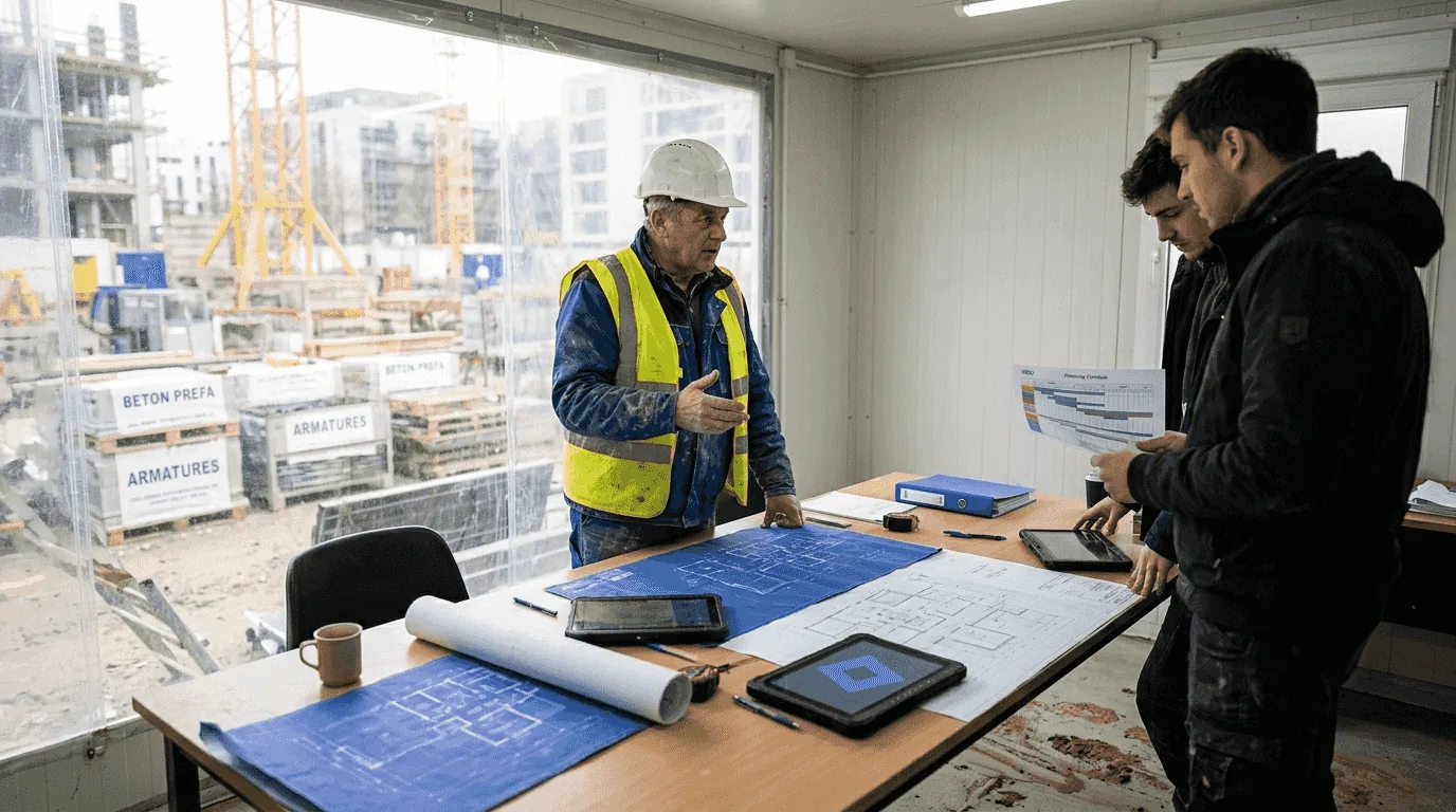 Illustration de l'article : Workflow gestion multi-chantiers: guide complet 2026