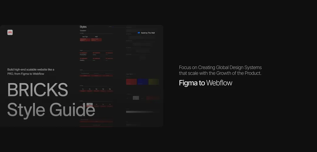 BRICKS Framework - Figma to Webflow