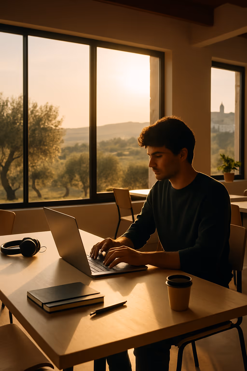 image of students collaborating on a project (for a edtech)