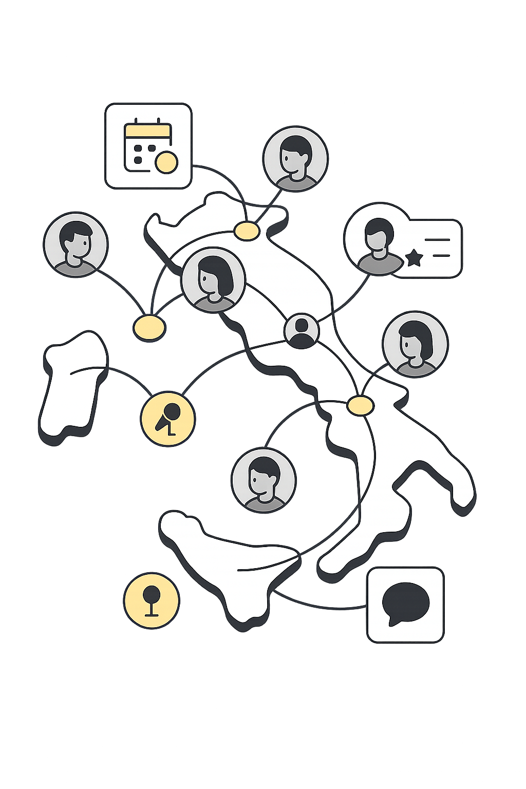 image of networking event (for a b2b saas)