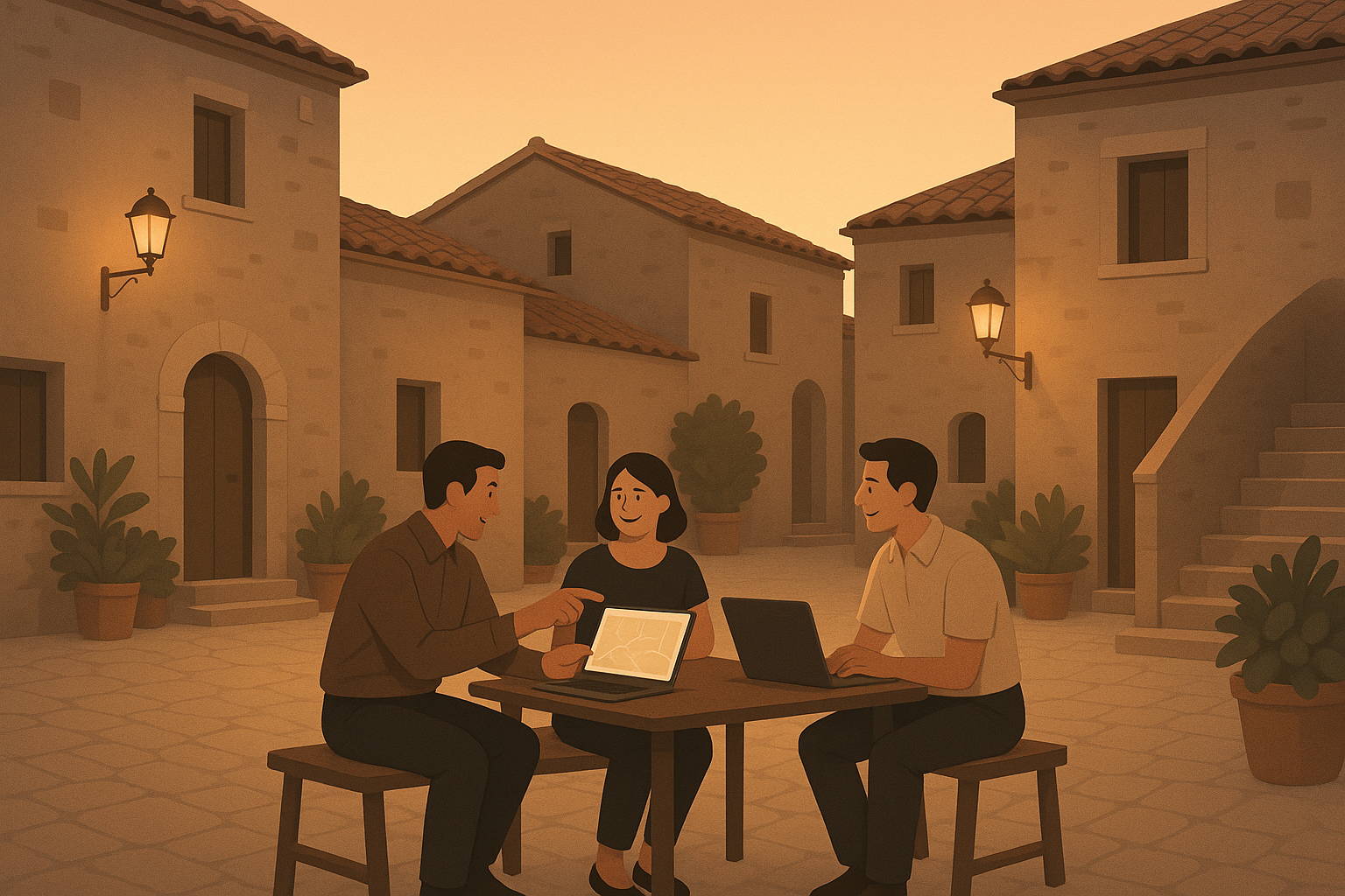 image of networking event (for a b2b saas)
