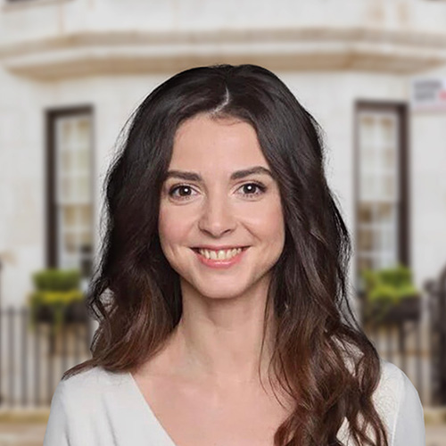 Portrait of Iraida Zakharevich, Of Counsel at 'Belgravia Law', London.