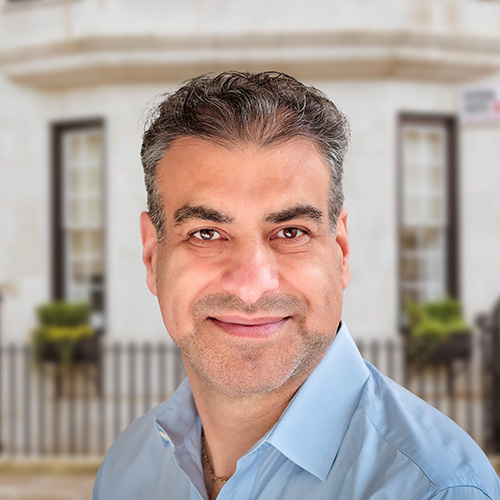 Portrait of Will Awad, Business Relationship Manager at 'Belgravia Law', London.