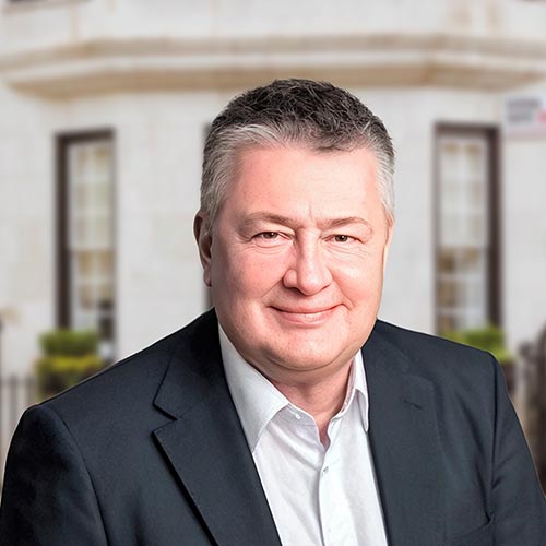 Portrait of Alexey Kondratchik, Of Counsel at 'Belgravia Law', London.