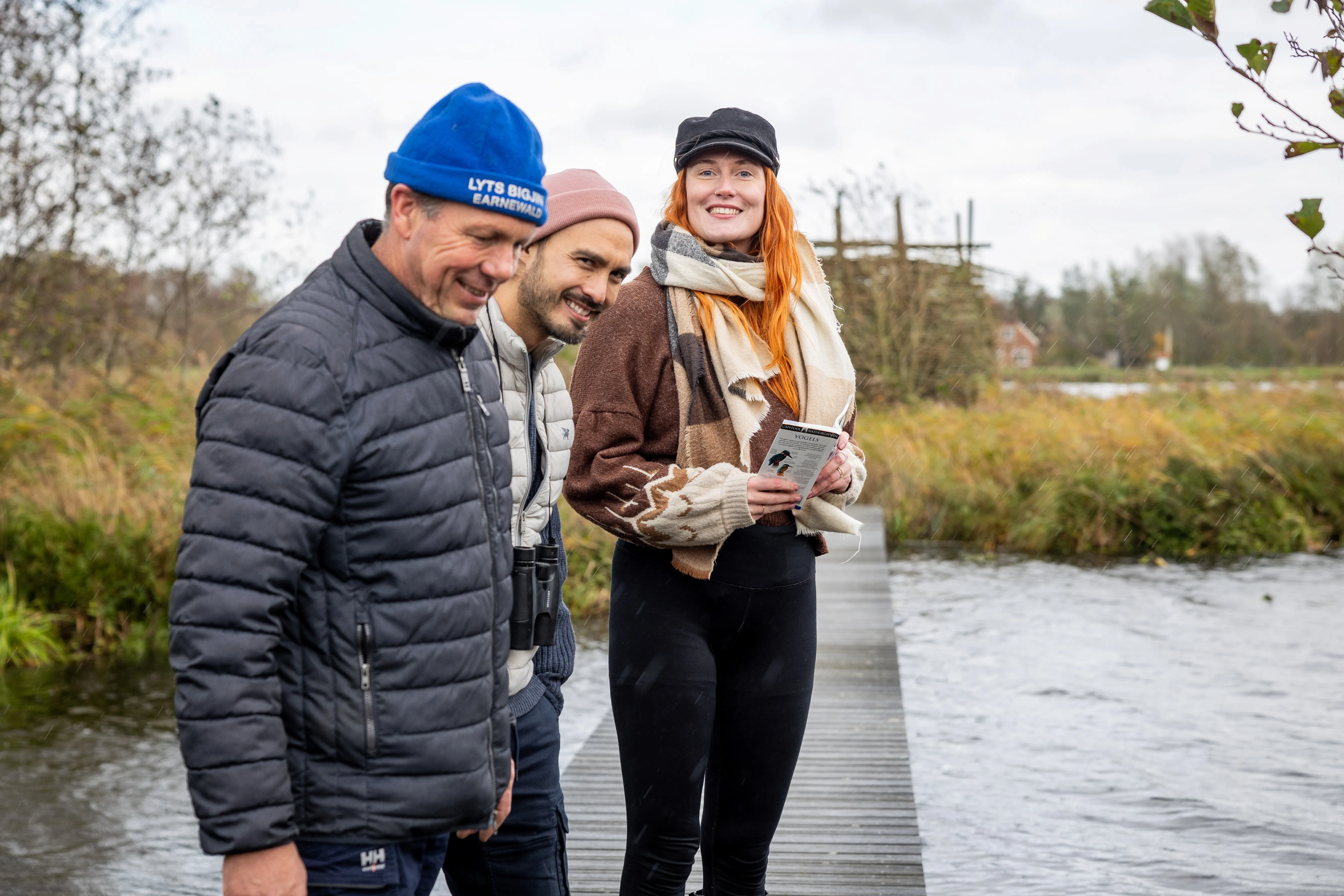 Ondernemer helpt toeristen in Nationaal Park de Alde Feanen.