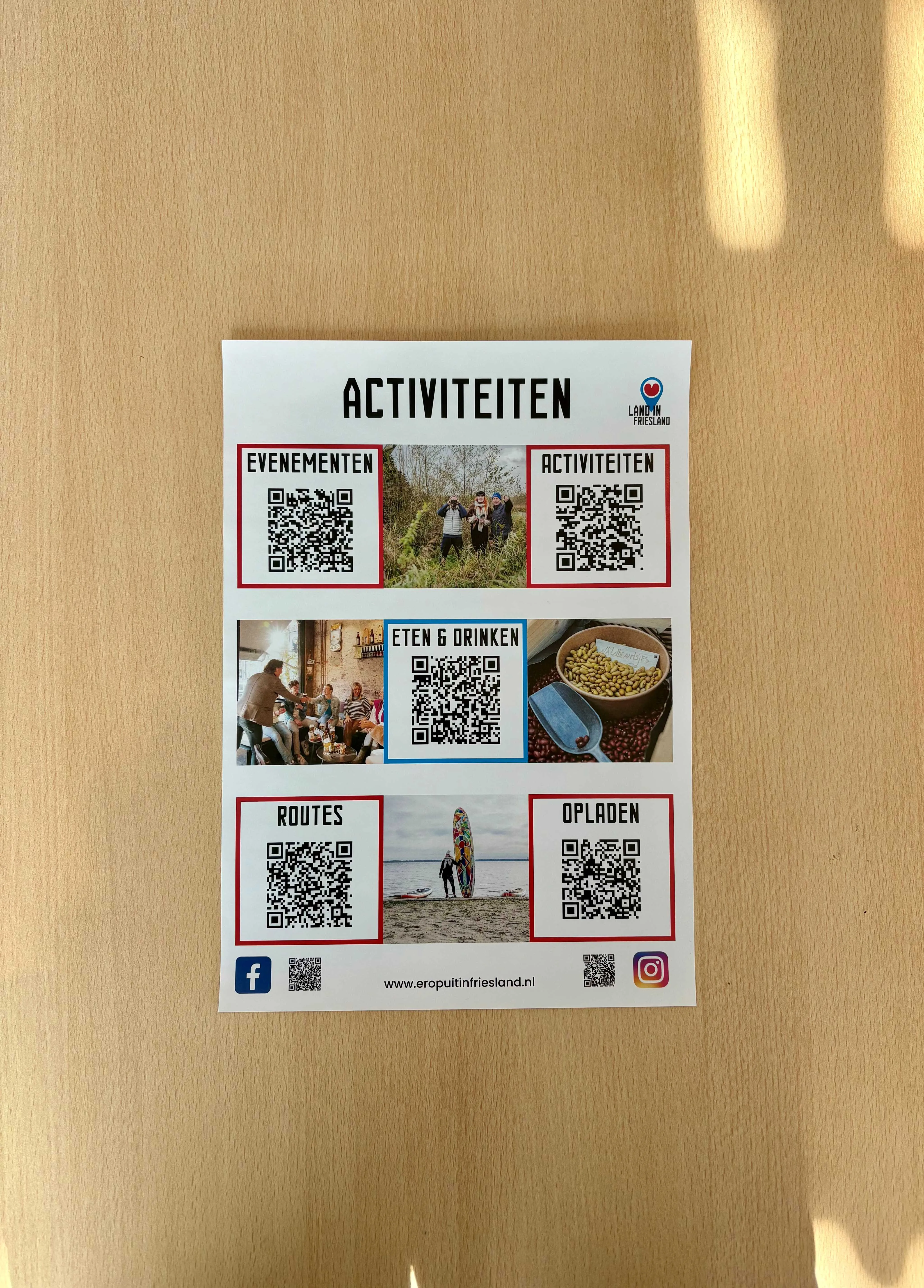 Activiteitenposter van RMT NOF.