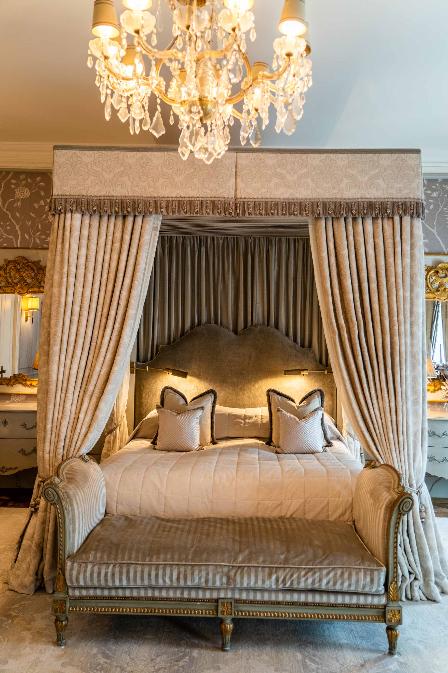 bedroom shot lennox gardens interiors