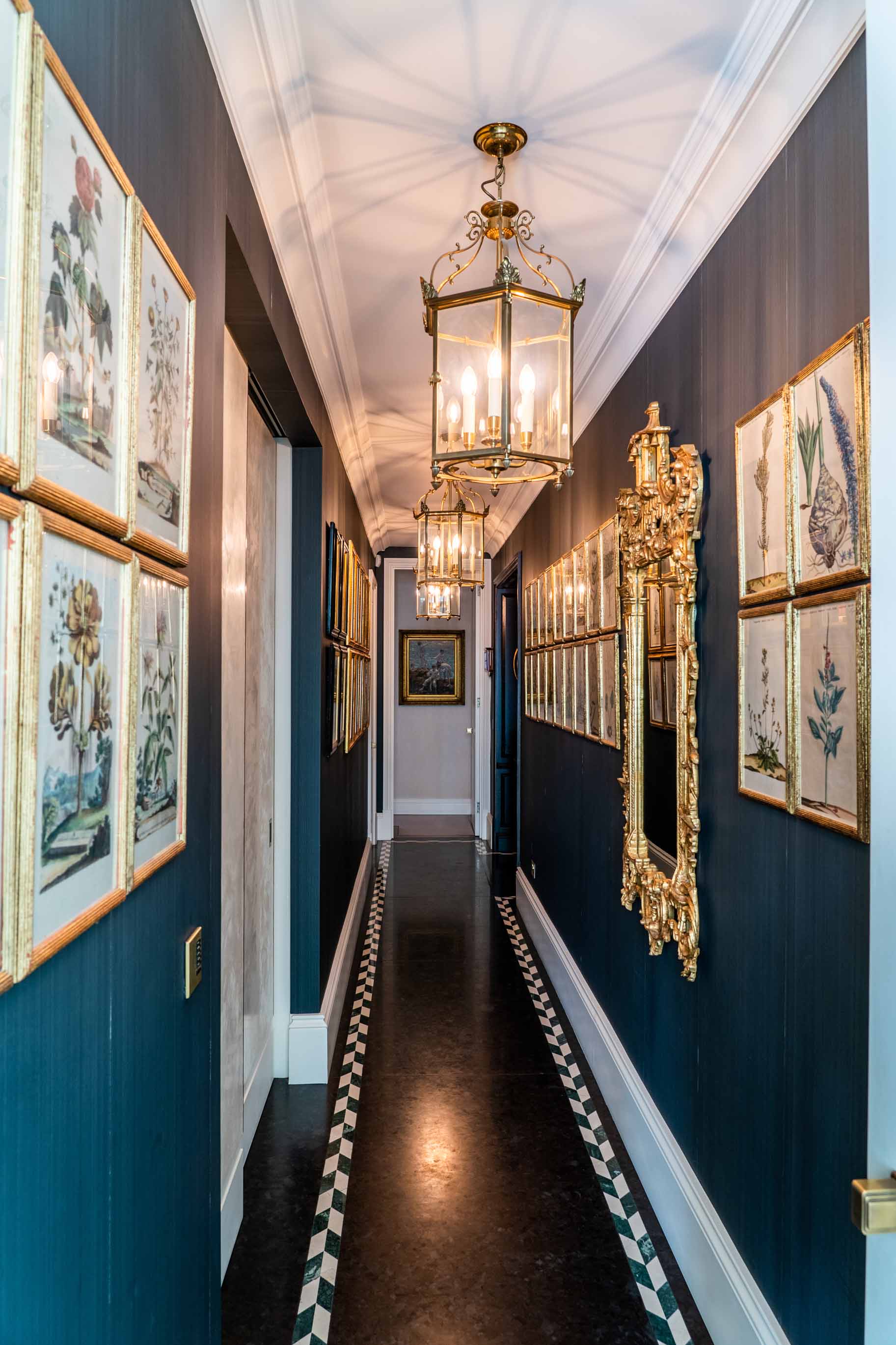 hall way interior design lennox gardens interiors