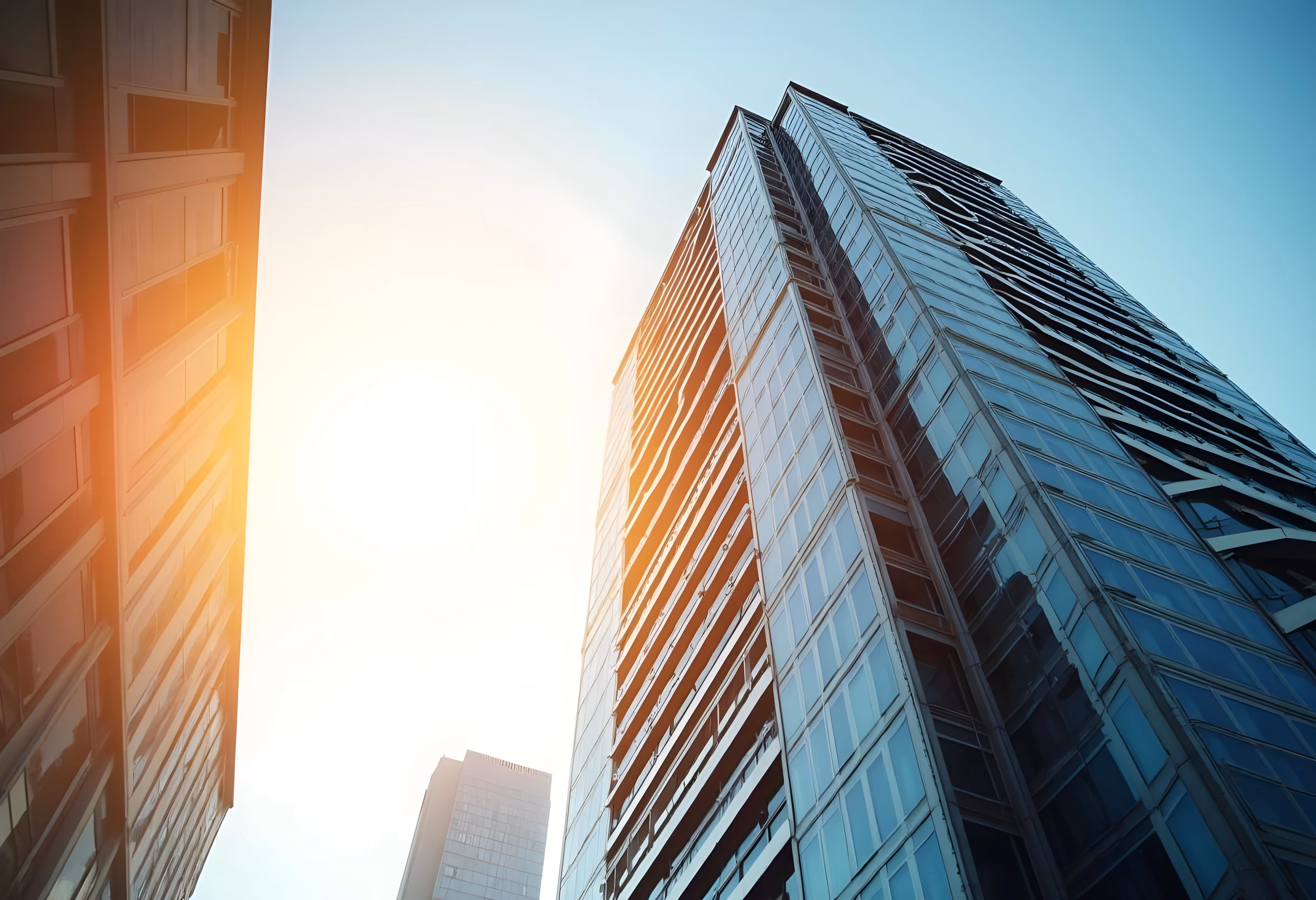 Sleek urban skyline symbolizing StrataVAR’s mission to elevate ICT VARs through smart quoting and renewal solutions