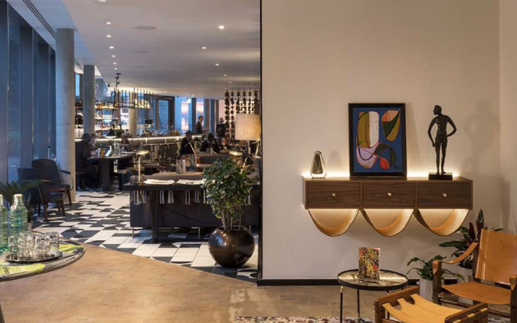 Bankside Hotel lounge and bar