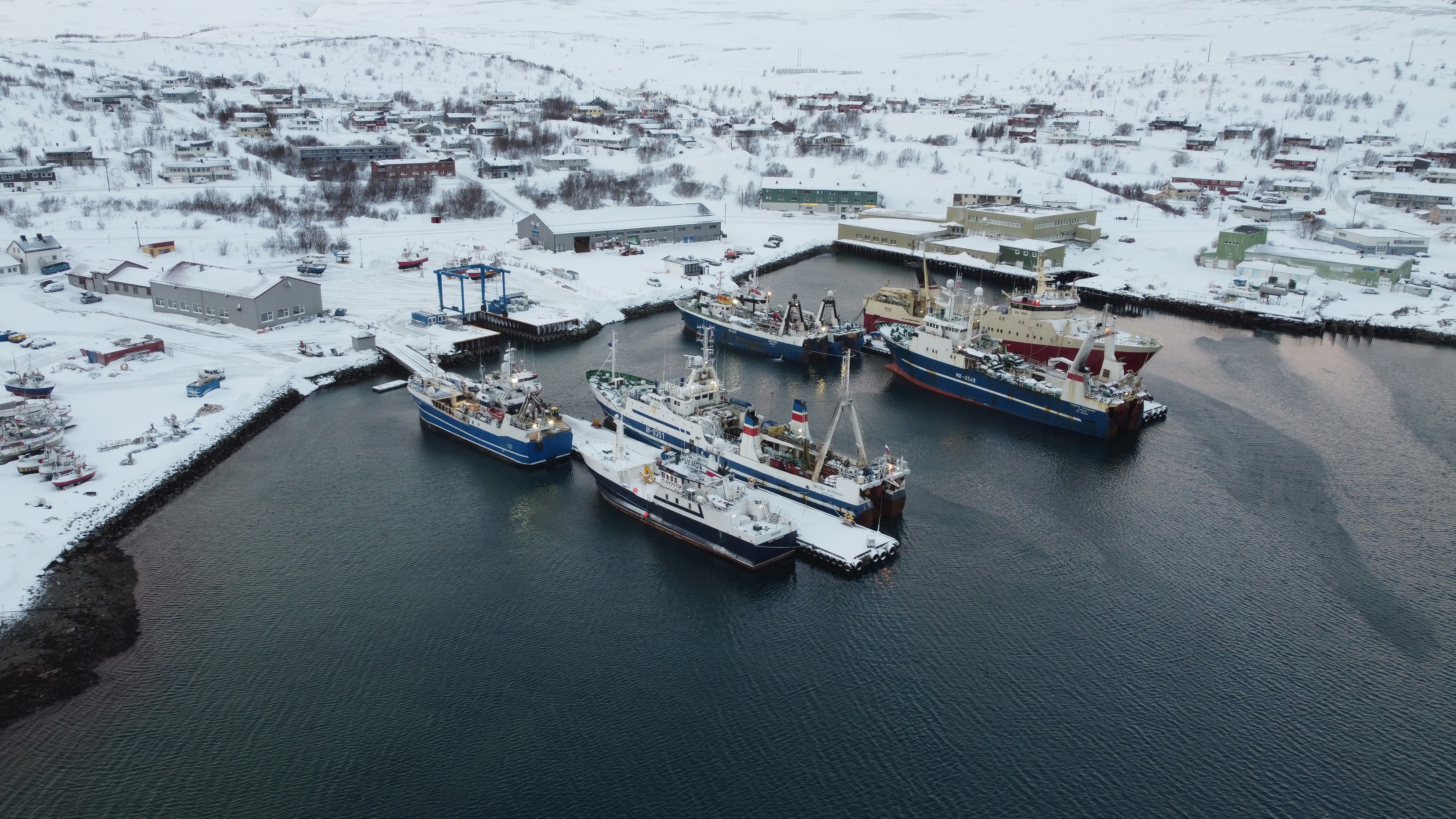 Neptunbukta flytebrygger