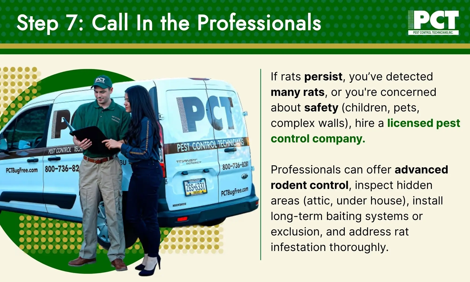 Step 7: Call In the Professionals 
