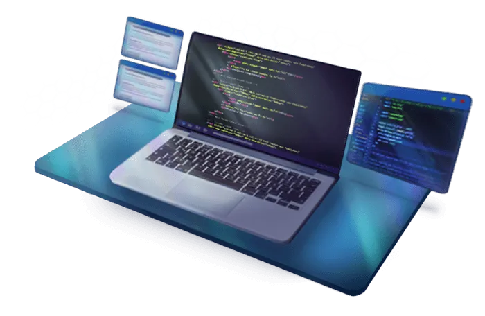 .NET Anwendung auf Laptop - devware Softwareentwicklung NRW Demo