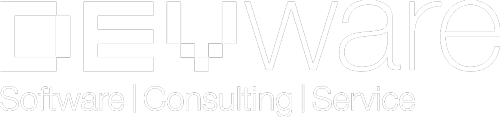 Devware Logo weiß