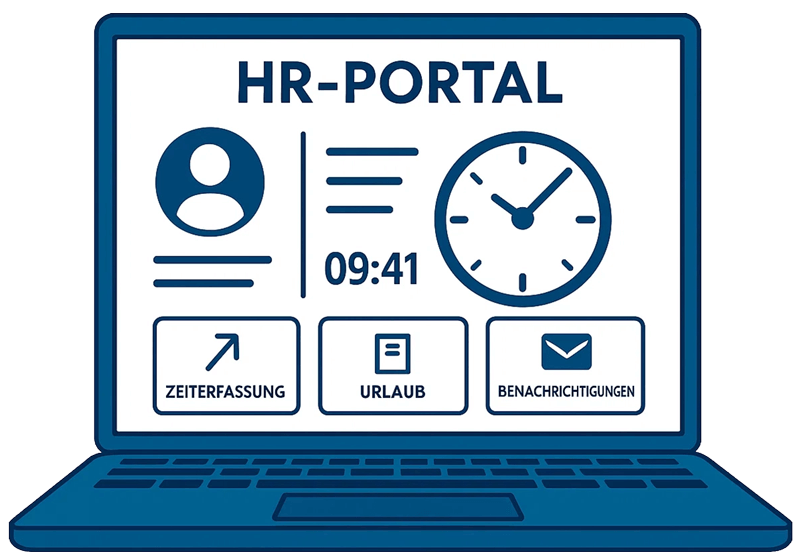 devware kunden und mitarbeiter portal beispiel desktop
