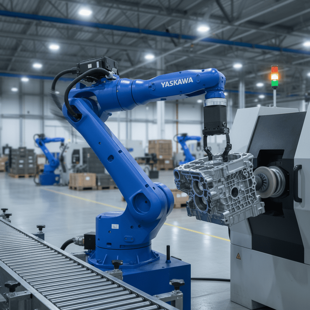 [obrázek na pozadí] obrázek nástrojů pro automatizaci montážní linky (pro robotiku a automatizaci s umělou inteligencí)