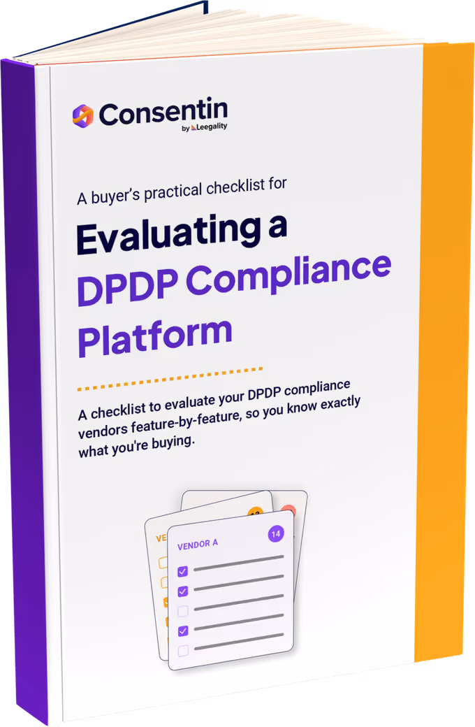 Evaluating a DPDP Compliance Platform — the buyer's checklist