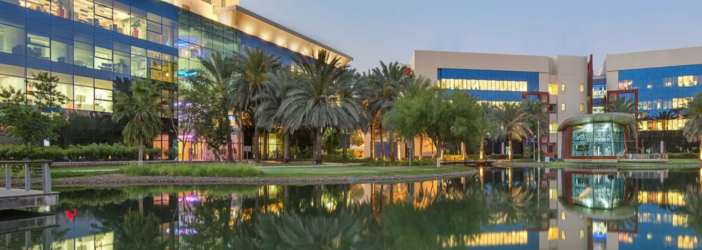 office building landscape