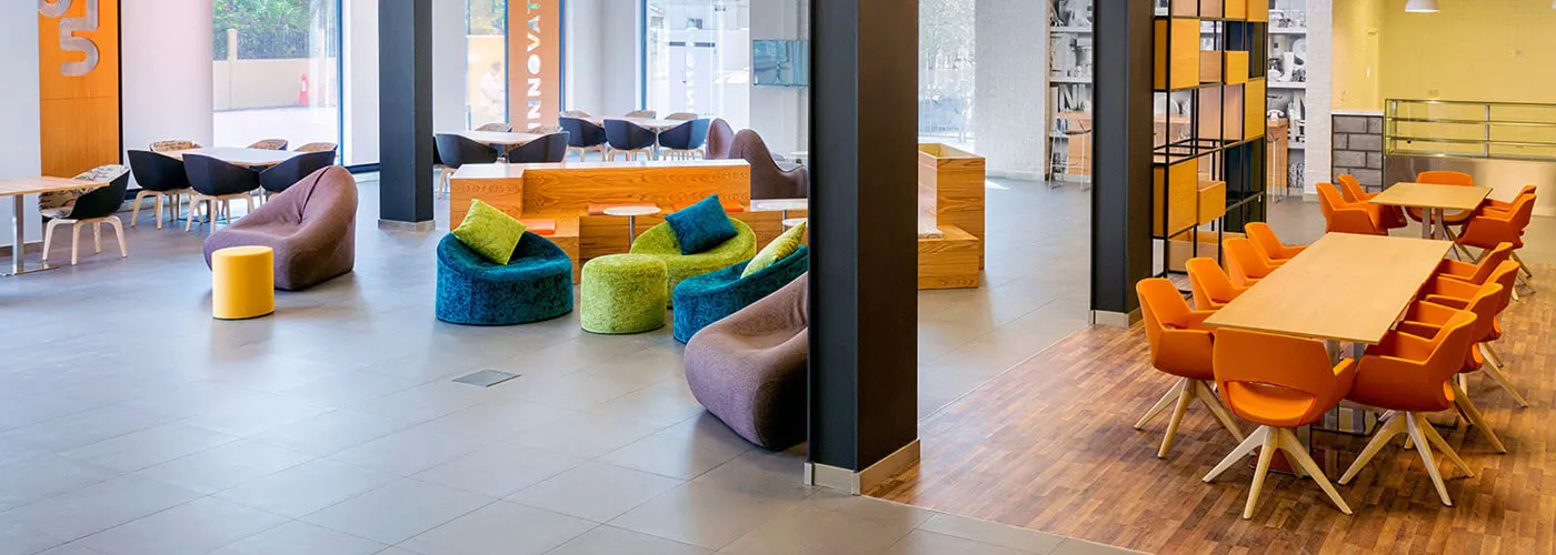 office lobby interior