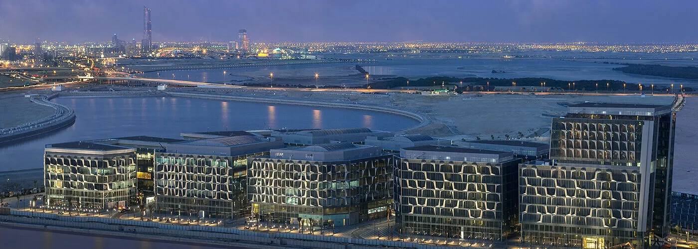 buildings near sea in Dubai