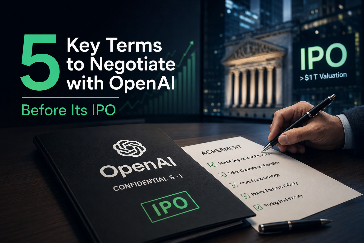 5 Key Terms to Negotiate with OpenAI Before Its IPO