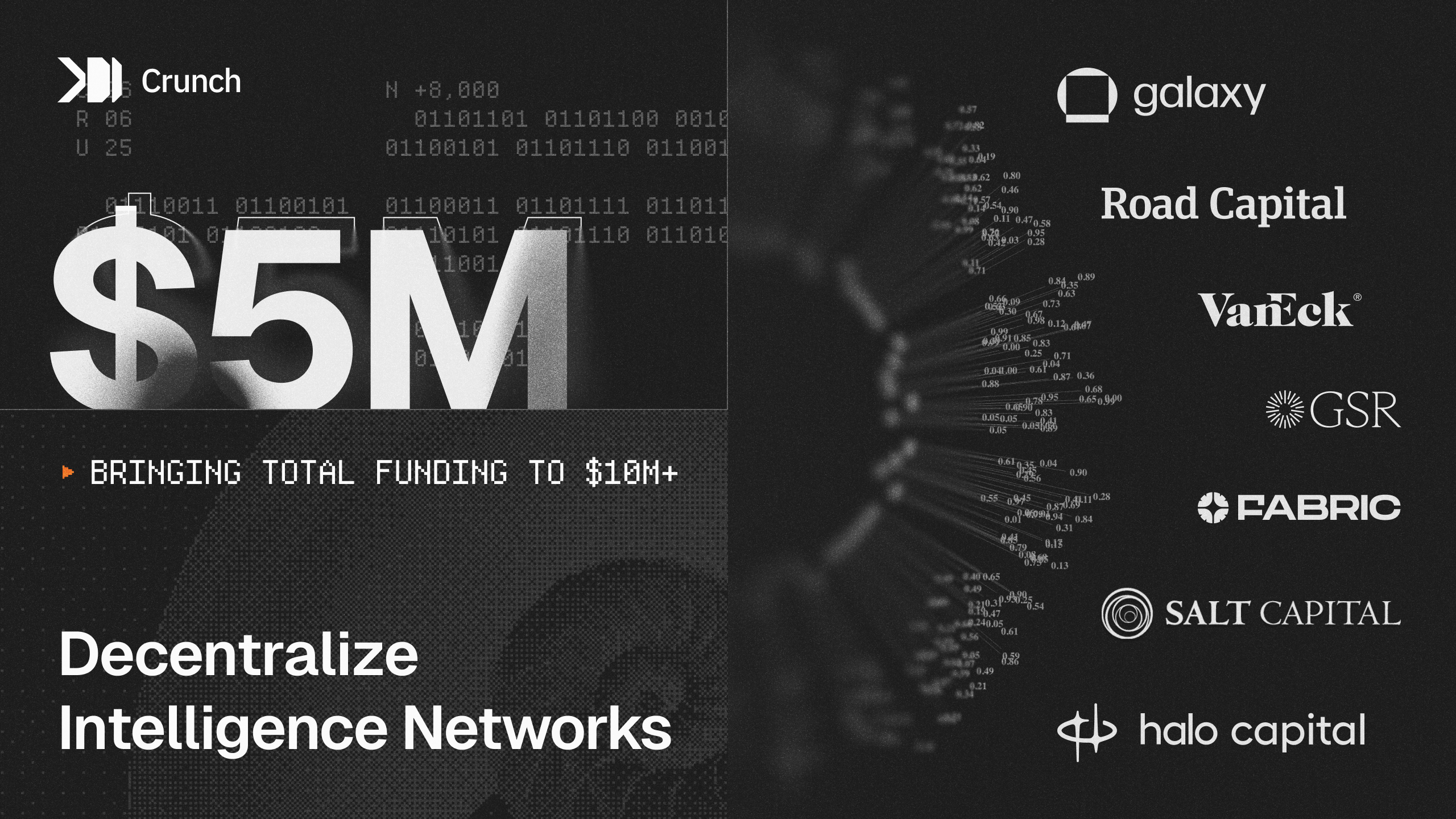 Crunch Lab Raises $5M to Build the Intelligence Layer for Decentralized AI