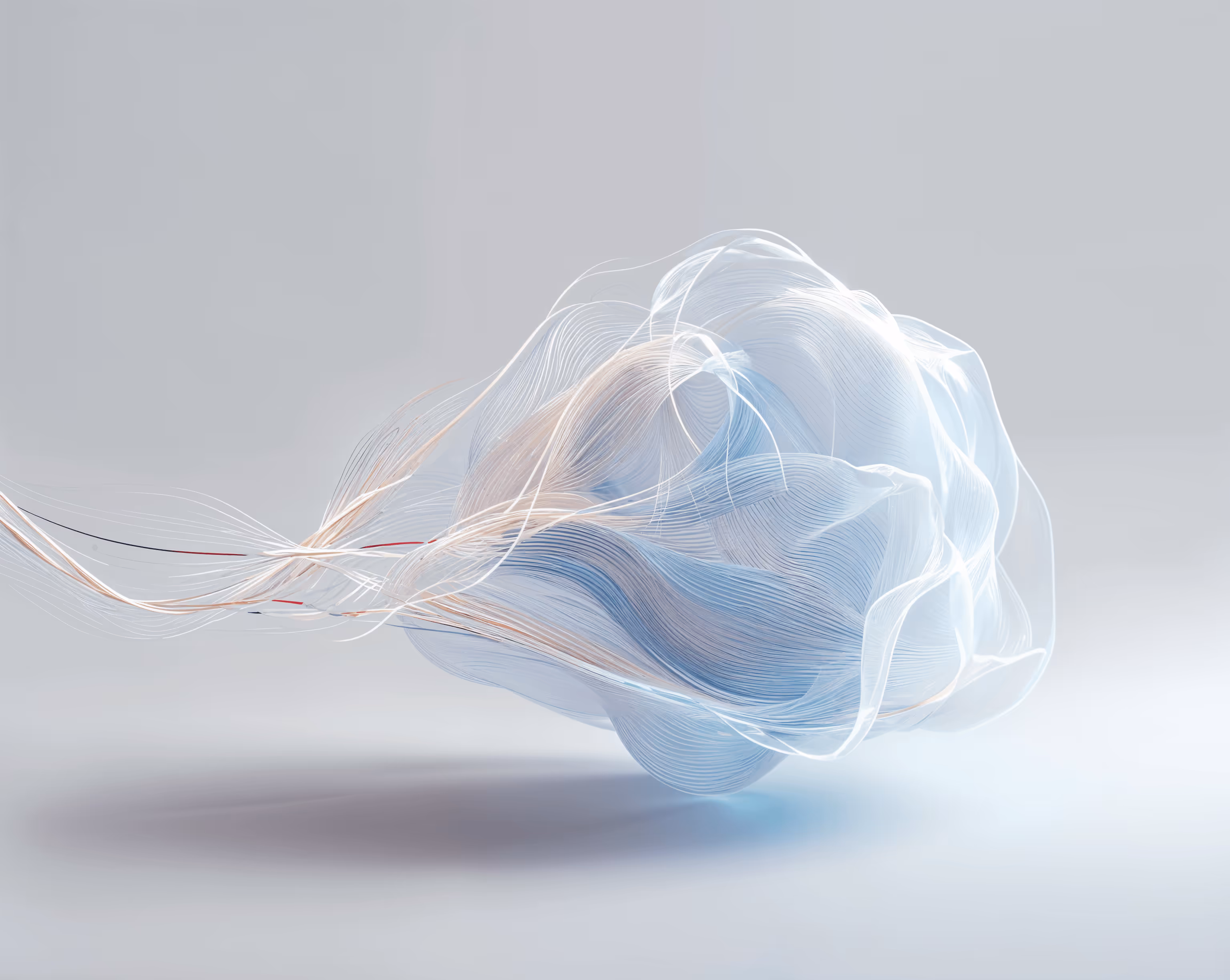 A cloud of information being digitally driven