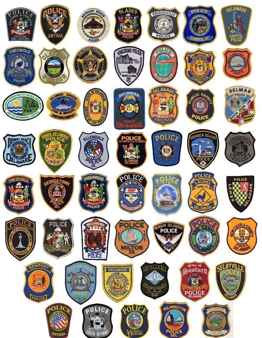 delaware chief's police logo