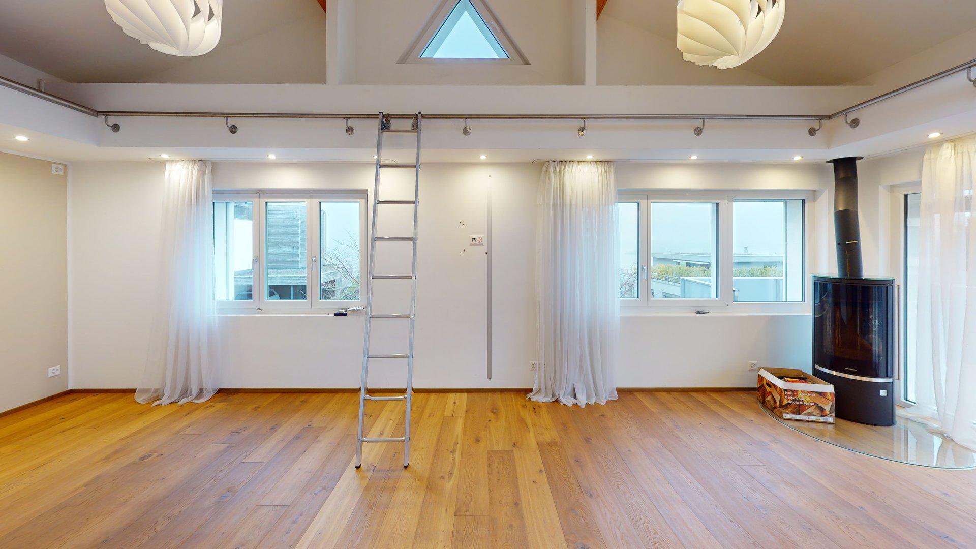 7.5-Zimmer-Einfamilienhaus Pfäffikon SZ – Wohnzimmer