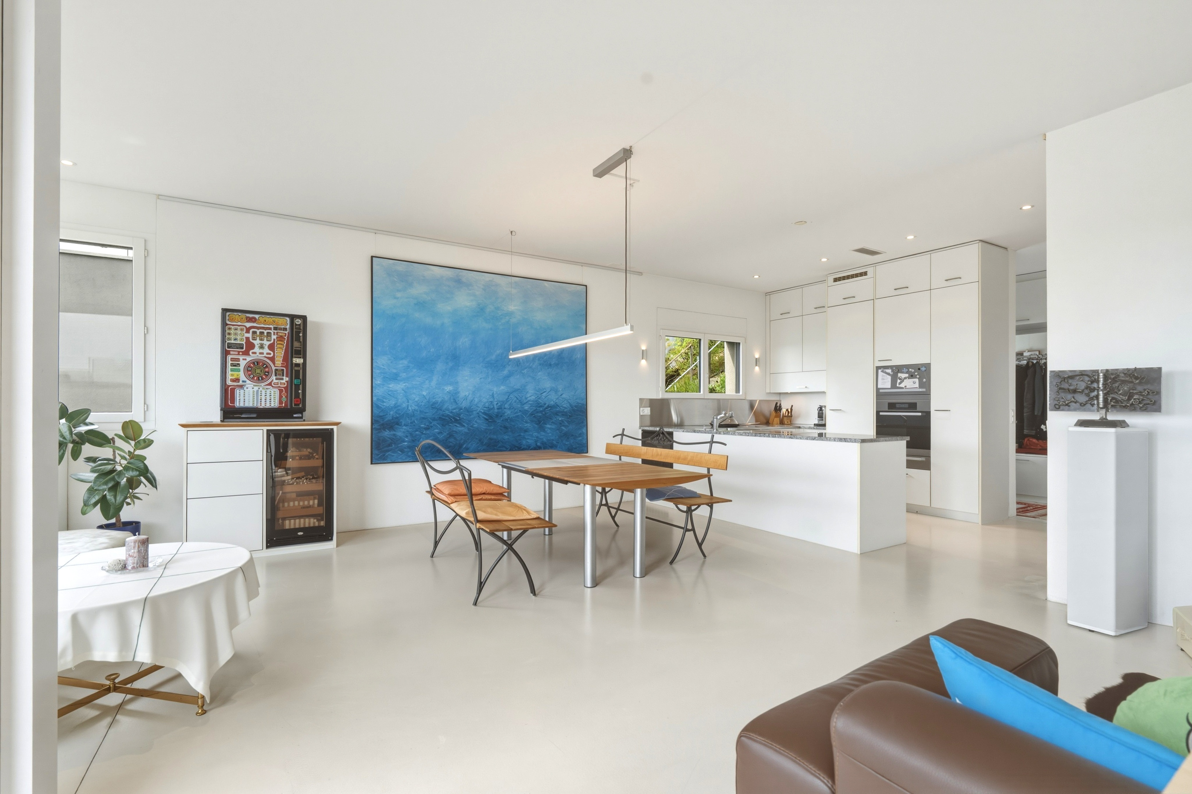 3.5-Zimmer-Terrassenwohnung Umiken – Wohnbereich