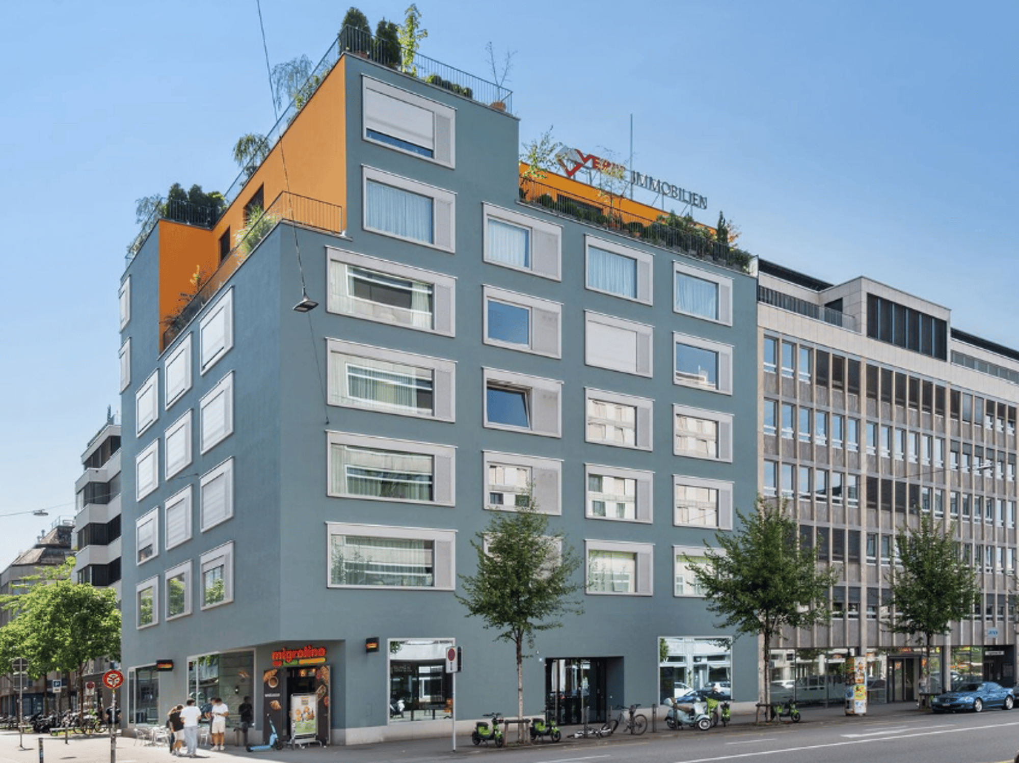3.5-Zimmer-Wohnung Zürich Europaallee – Aussenansicht