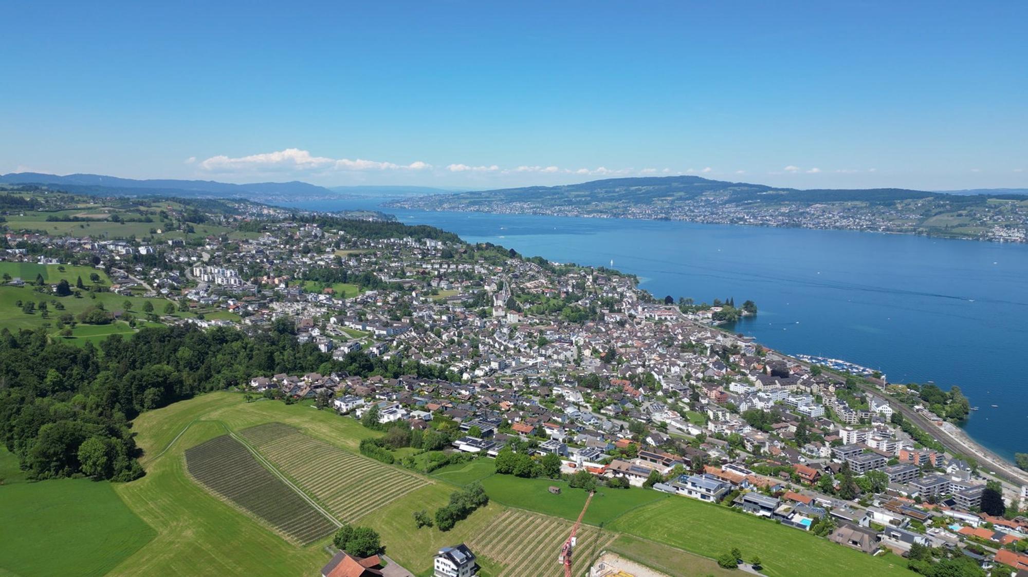 Einfamilienhaus Wollerau Diamantenberg – Panoramasicht Zürichsee