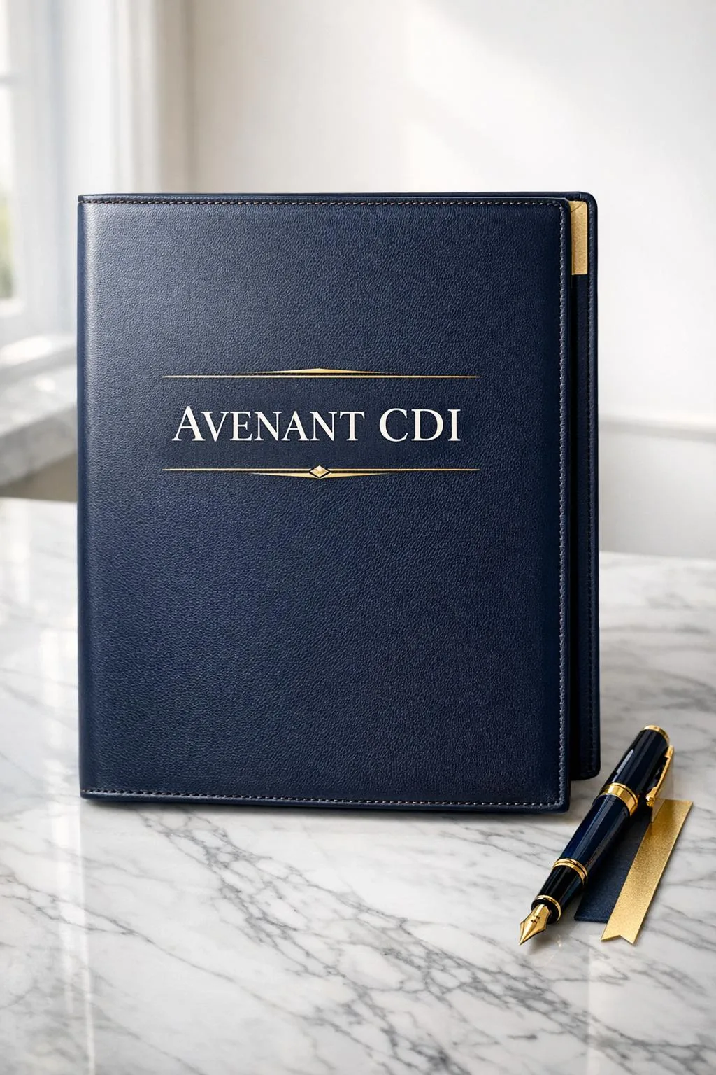 Avenant au contrat de travail CDI